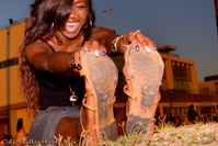 black girls sandals